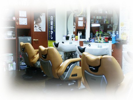 理容室シンシ館のカツラ