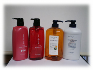 理容室シンシ館のカツラ